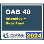 1ª Fase OAB 40º - Combo: Intensivo + Reta Final (DAMÁSIO 2024) (Ordem dos Advogados do Brasil)