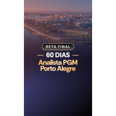 Reta Final Analista Jurídico PGM Porto Alegre (Aprovacao PGE 2026)