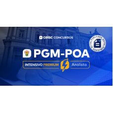 PGM-POA Intensivo Premium | Analista da PGM - Area Juridica (CEISC 2026)