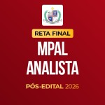 Reta Final - MPAL Analista - Pós-Edital 2026 (CP IURIS 2026)