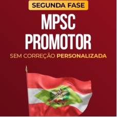 2ª Fase - MPSC Promotor 2026 (CP IURIS 2026)