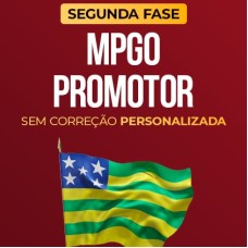 2a Fase - MPGO Promotor 2026 (CP IURIS 2026)
