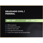 DELEGADO FEDERAL E DELEGADO CIVIL (G7 2026)