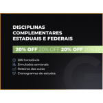 DISCIPLINAS COMPLEMENTARES FEDERAIS E ESTADUAIS (G7 2026)