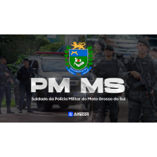 PM MS - Soldado da Polícia Militar do Mato Grosso do Sul (AlfaCon 2026) PM MS - Soldado da Polícia Militar do Mato Grosso do Sul (AlfaCon 2026)