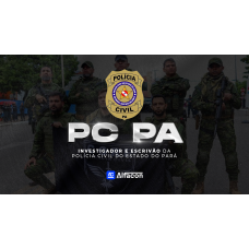 PC PA - Investigador e Escrivão da Polícia Civil do Estado do Pará (AlfaCon 2026) PC PA - Investigador e Escrivão da Polícia Civil do Estado do Pará (AlfaCon 2026)
