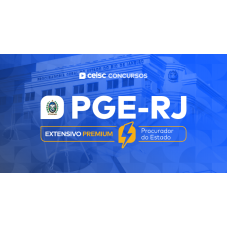 PGE-RJ Extensivo Premium | Procurador Geral do Estado (CEISC 2026)