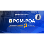 PGM-POA Intensivo Premium | Analista da PGM - Área Jurídica (CEISC 2026) - Pós Edital, Edital Publicado