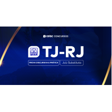 TJ-RJ | Prova Discursiva e Prática | Juiz Substituto (CEISC 2026) - Pós Edital, Edital Publicado