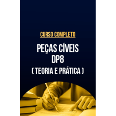 Curso completo de Peças CÃveis - DP8 (Teoria e Prática) (CP Iuris 2026) Curso completo de Peças CÃveis - DP8 (Teoria e Prática) (CP Iuris 2026)