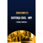Curso completo de Sentença CÃvel - MPF (Teoria e Prática) (CP Iuris 2026) Curso completo de Sentença CÃvel - MPF (Teoria e Prática) (CP Iuris 2026)