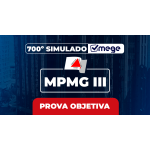 Mege - 700º Simulado Mege MPMG III (MEGE 2026)