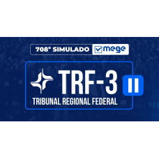 Mege - 708º Simulado Mege TRF-3 II (MEGE 2026)