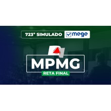 Mege - 723º Simulado Mege MPMG (Reta Final) I (MEGE 2026)