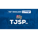 Mege - 725º Simulado Mege TJSP 191 I (MEGE 2026)