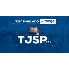 Mege - 725º Simulado Mege TJSP 191 I (MEGE 2026)