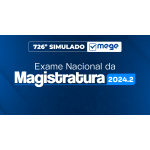 Mege - 726º Simulado Mege ENAM IV (MEGE 2026)