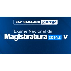 Mege - 734º Simulado Mege ENAM V (MEGE 2026)