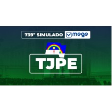Mege - 739º Simulado Mege TJPE I (MEGE 2026)