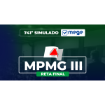Mege - 741º Simulado Mege MPMG (Reta Final) III (MEGE 2026)