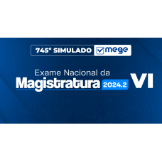 Mege - 745º Simulado Mege ENAM VI (MEGE 2026)