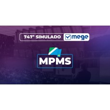 Mege - 747º Simulado Mege MPMS I (MEGE 2026)