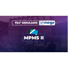 Mege - 754º Simulado Mege MPMS II (MEGE 2026)