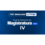 Mege - 776º Simulado Mege ENAM IV (MEGE 2026)
