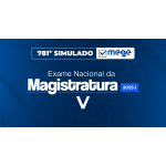 Mege - 781º  Simulado Mege ENAM V (MEGE 2026)