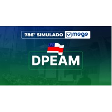 Mege - 786º Simulado Mege DPE AM I (MEGE 2026)