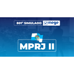 Mege - 801º Simulado Mege MPRJ II (MEGE 2026)