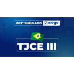 Mege - 802º Simulado Mege TJCE III (MEGE 2026)
