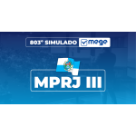 Mege - 803º Simulado Mege MPRJ III (MEGE 2026)