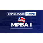 Mege - 811° Simulado Mege MPBA I (MEGE 2026)