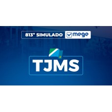 Mege - 813° Simulado Mege TJMS III (MEGE 2026)