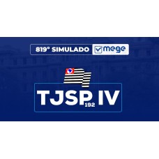 Mege - 819° Simulado Mege TJSP 192 IV (MEGE 2026)