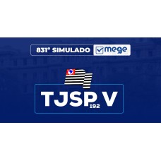 Mege - 831° Simulado Mege TJSP 192 V (MEGE 2026)