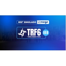 Mege - 833° Simulado Mege TRF6 III (MEGE 2026)
