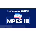 Mege - 838° Simulado Mege MPES III (MEGE 2026)