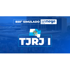 Mege - 850° Simulado Mege TJRJ I (MEGE 2026)