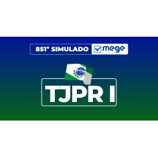 Mege - 851° Simulado Mege TJPR I (MEGE 2026)