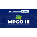 Mege - 852° Simulado Mege MPGO III (MEGE 2026)