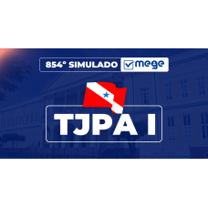 Mege - 854° Simulado Mege TJPA I (MEGE 2026)