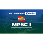 Mege - 858° Simulado Mege MPSC I (MEGE 2026)