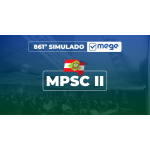 Mege - 861° Simulado Mege MPSC II (MEGE 2026)
