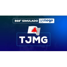 Mege - 868° Simulado Mege TJMG I (MEGE 2026)