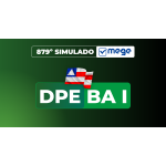 Mege - 879° Simulado Mege DPEBA I (MEGE 2026)