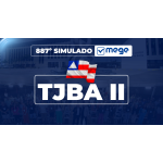 Mege - 887° Simulado Mege TJBA II (MEGE 2026)