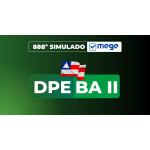Mege - 888° Simulado Mege DPEBA II (MEGE 2026)