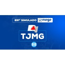 Mege - 891° Simulado Mege TJMG III (MEGE 2026)